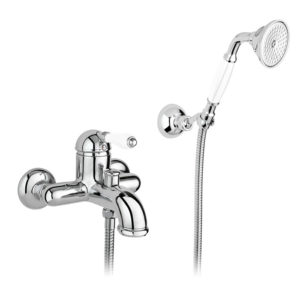 Смеситель для ванны Nicolazzi P.m. Blanc 3401CR76 хром